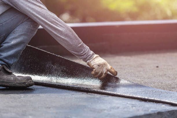 Professional Interior Drainage System technician working in Rushville, NY